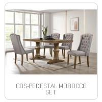 COS-PEDESTAL MOROCCO SET